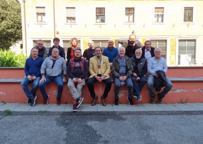 Foto di gruppo per la mostra di Bonsai e Suiseki al Parterre 2022